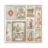 Stamperia Scrapbooking Pad, 10 sheets, 12×12 - Alice Looking Glass - Image 21