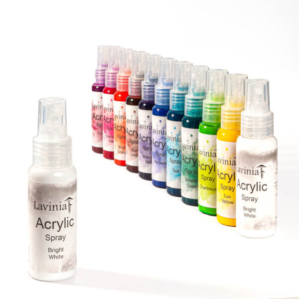 Lavinia Acrylic Spray - Bright White