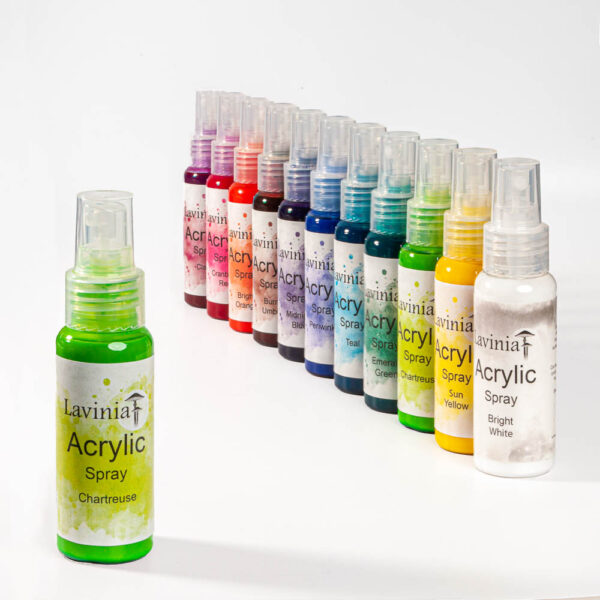 Lavinia Acrylic Spray - Chartreuse