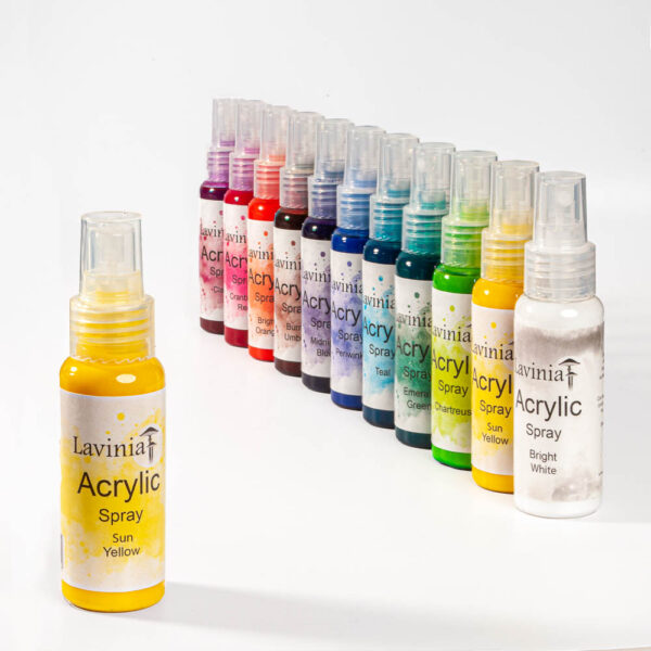 Lavinia Acrylic Spray - Sun Yellow